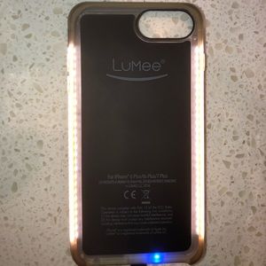 Black lumee light up case